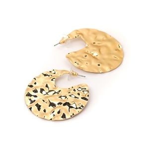 Urban Outfitters Jewelry - Gold Hammered Earrings Urban Outfitters Jewelry - Gold Hammered Earrings